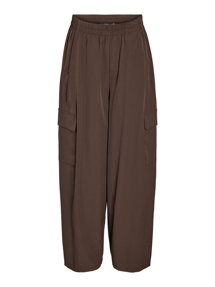 Carousel image - NMKIRBY CARGO TROUSERS, Chocolate Brown | 2