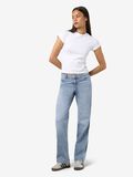 Product image thumbnail - NMNILA WIDE FIT JEANS, Light Blue Denim | 6