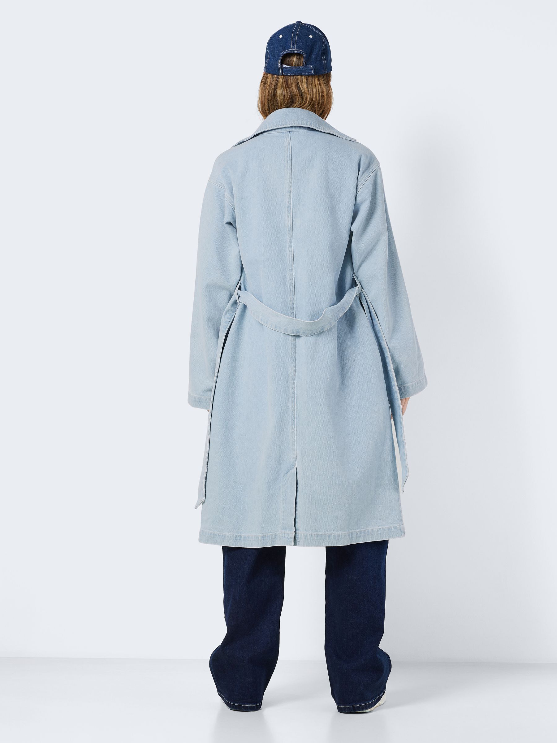 DENIM TRENCHCOAT Blue NOISY MAY