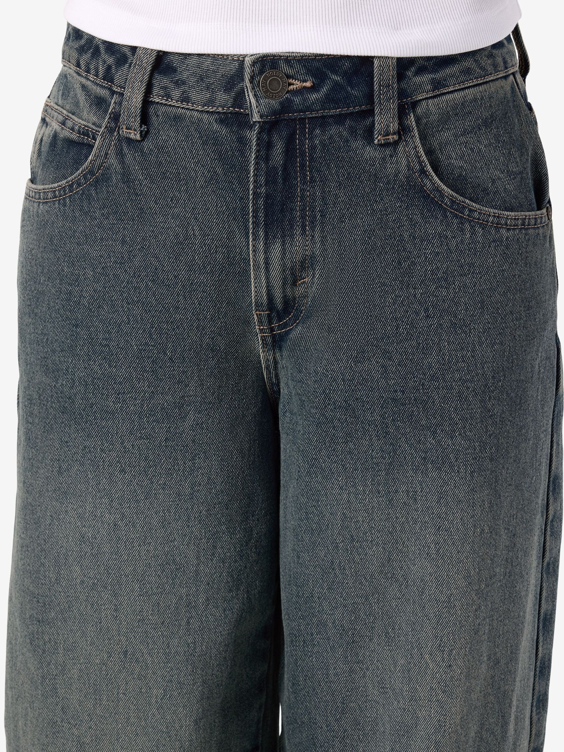 Carousel image - NMHAZAL BARREL FIT JEANS, Medium Blue Denim | 6