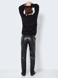 Noisy May HIGH WAISTED COATED TROUSERS, Black, highres - 27023247_Black_005.jpg