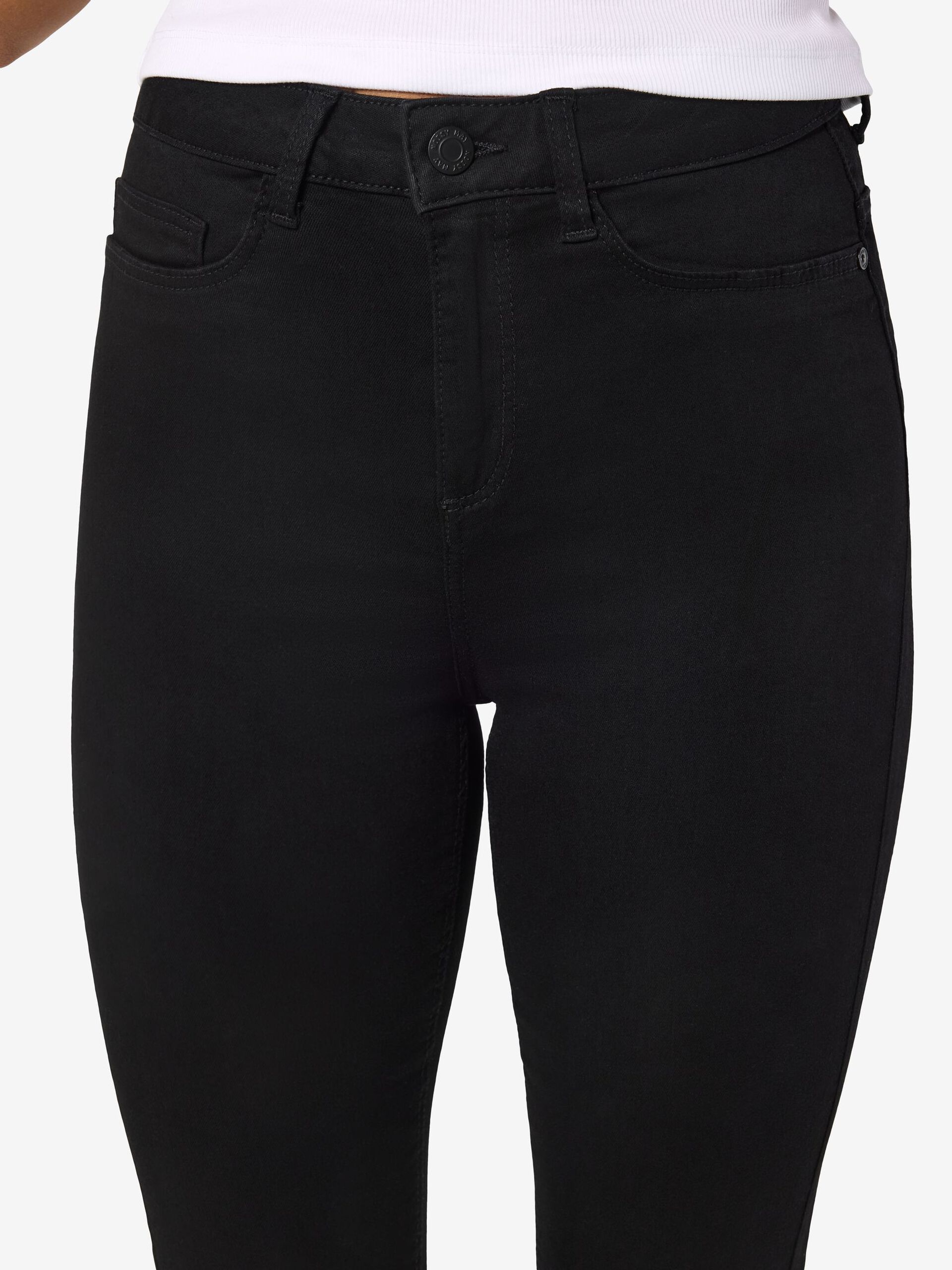 Carousel image - NMCALLIE SKINNY FIT JEANS, Black Denim | 6