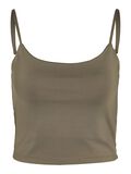 Noisy May CROPPED SLEEVELESS TOP, Crocodile, highres - 27021450_Crocodile_001.jpg