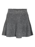Product image thumbnail - KNITTED MINI SKIRT, Medium Grey Melange | 2