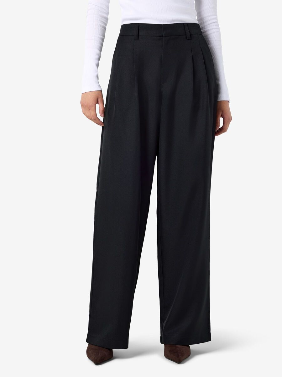 Product tile image - NMDAILI TRACK PANTS, Black | 27031543_Black