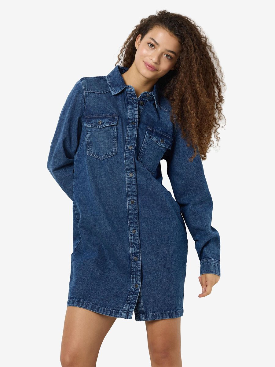 Noisy May NMNEW DENIM DRESS, Medium Blue Denim, highres - 27034106_MediumBlueDenim_007.jpg