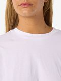 Product image thumbnail - KORTERMET SEMI-CROPPED TOPP, Bright White | 7