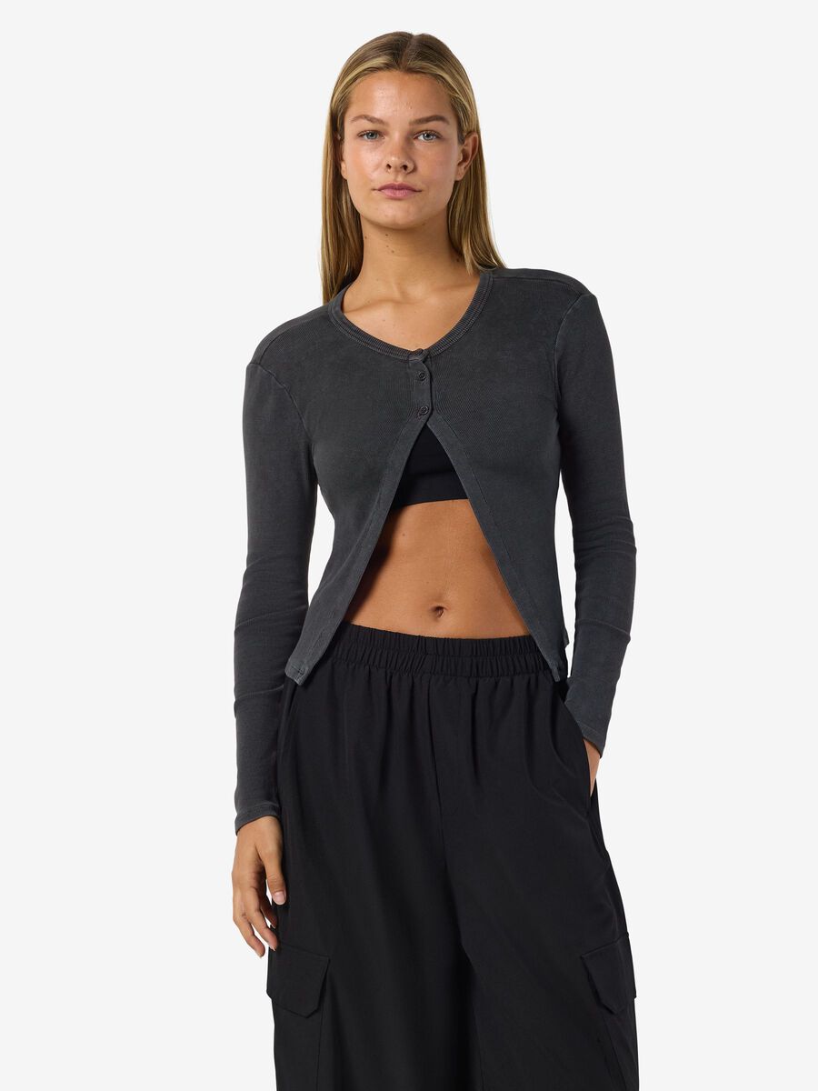 Product tile image - NMMAYA CARDIGAN, Black | 27037609_Black_1265410