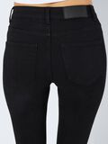 Noisy May NMBILLIE NORMAL WAISTED SKINNY FIT JEANS, Black, highres - 27024947_Black_008.jpg