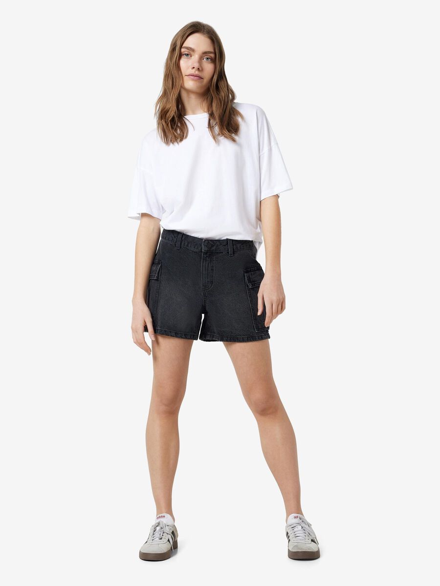 Noisy May CARGO DENIM SHORTS, Black Denim, highres - 27029291_BlackDenim_007.jpg