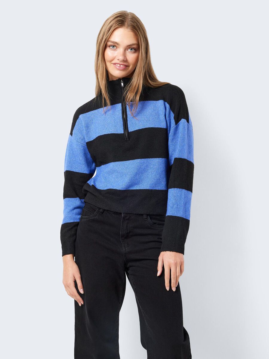 Noisy May KNITTED HIGH NECK PULLOVER, Amparo Blue, highres - 27028636_AmparoBlue_1085864_007.jpg