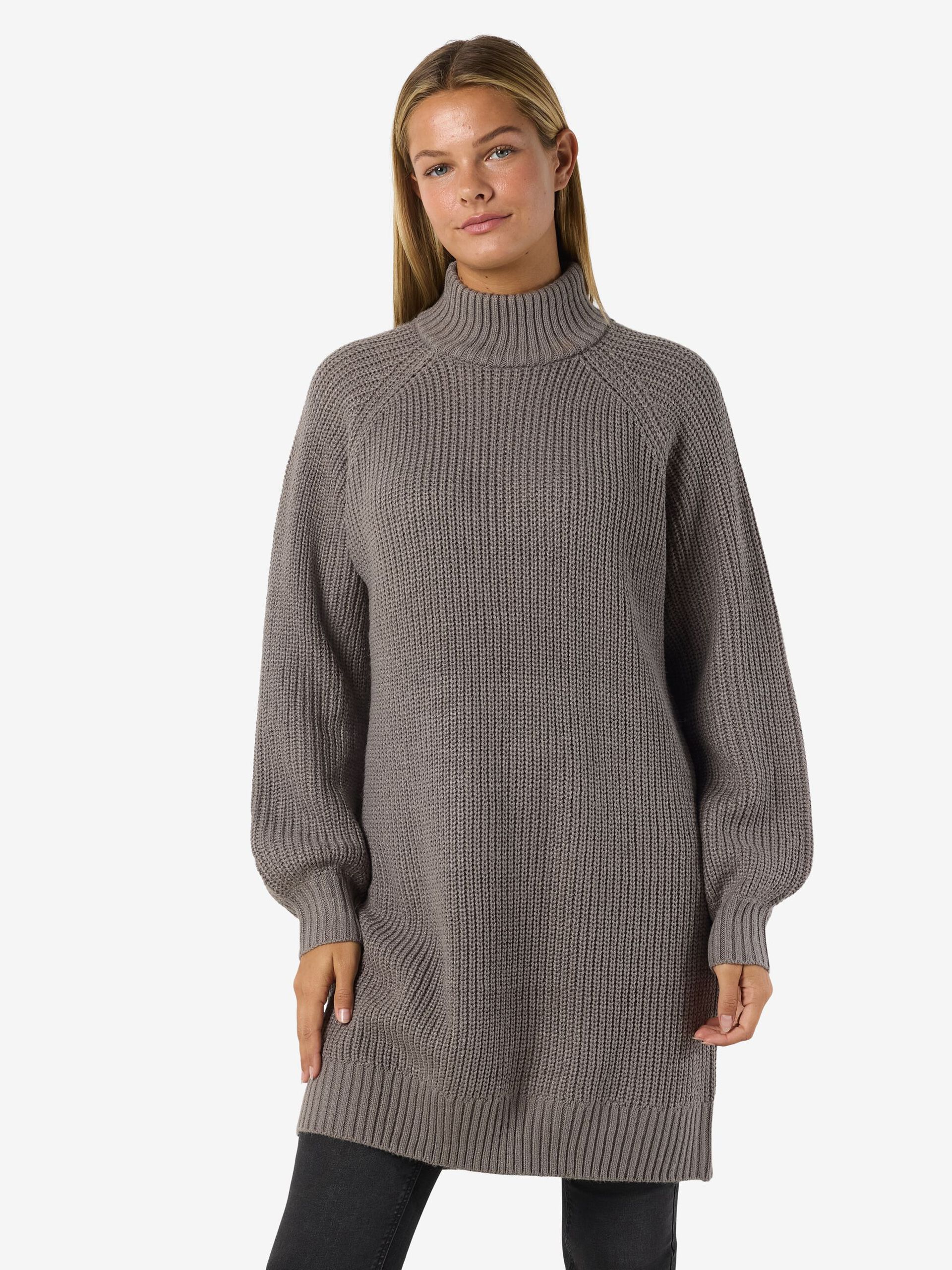 Carousel image - KNITTED DRESS, Charcoal Gray | 6