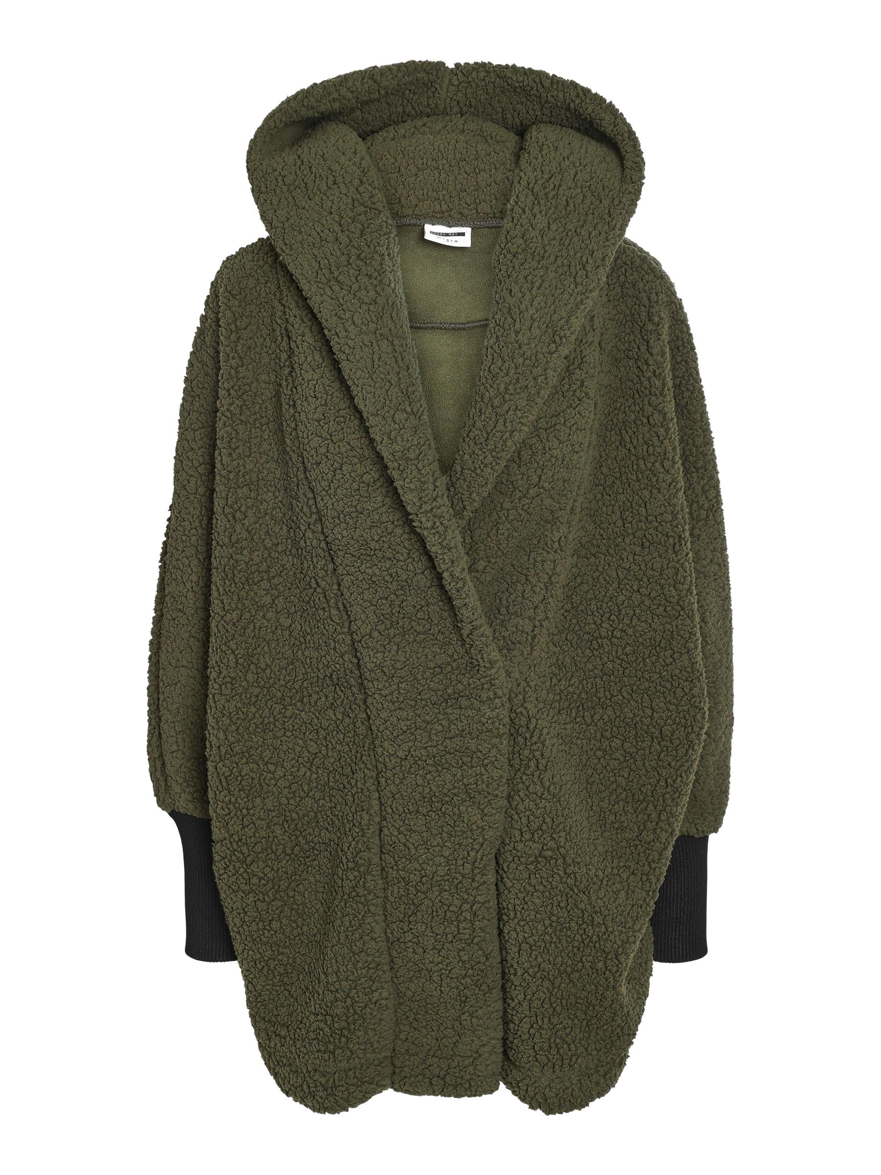 TEDDY COATIGAN Green NOISY MAY