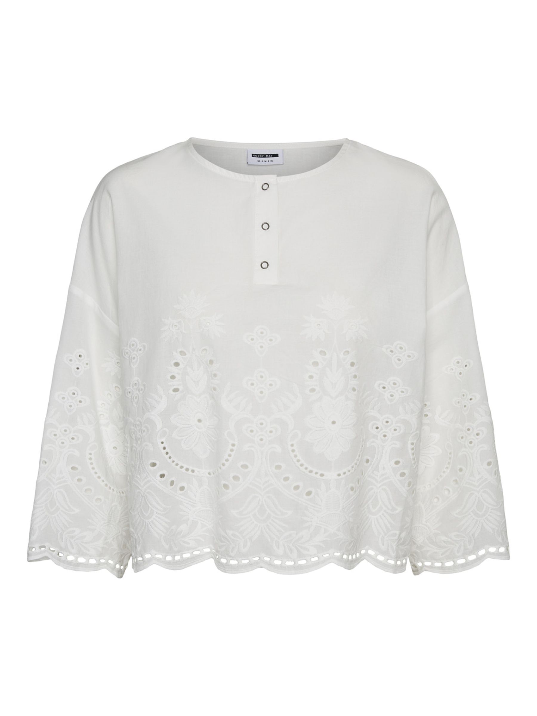 Damen Tanktop Mit U-Ausschnitt - Lässiges Sommer Top Mit Lochstickerei