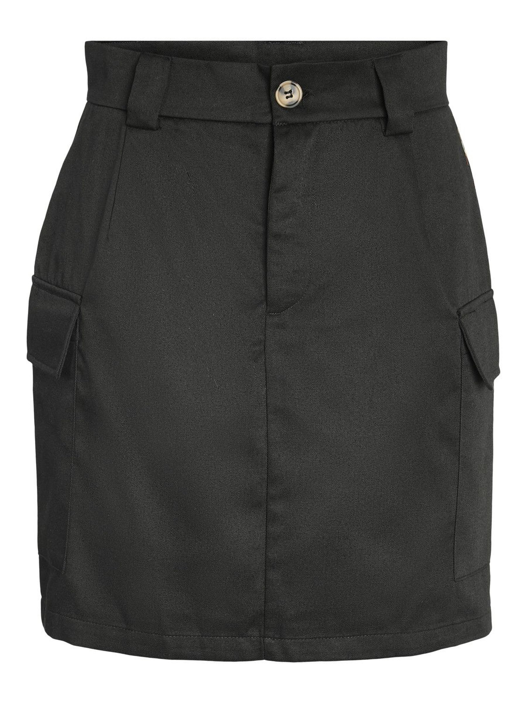 HIGH WAISTED CARGO SKIRT Black NOISY MAY®