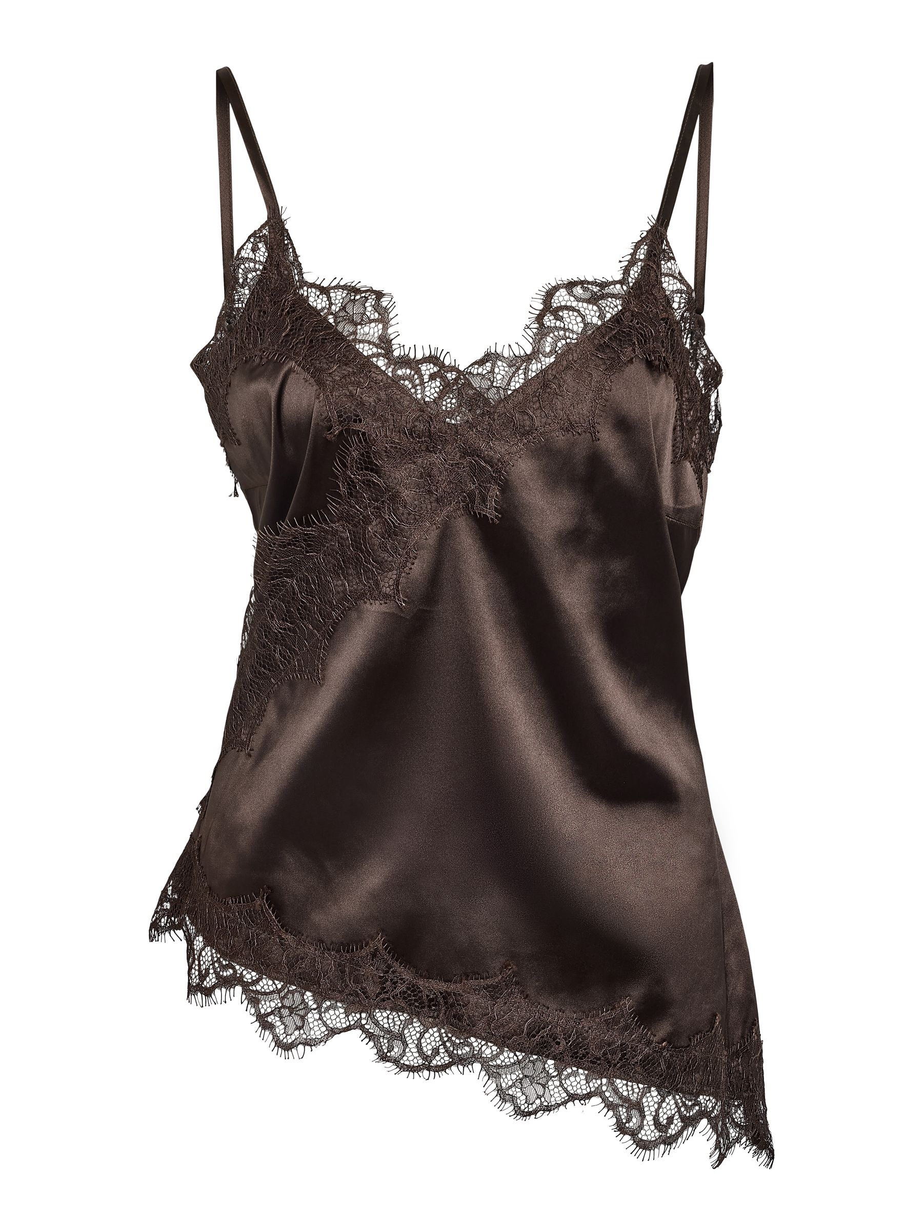 SATIN CAMISOLE | Brown | NOISY MAY®