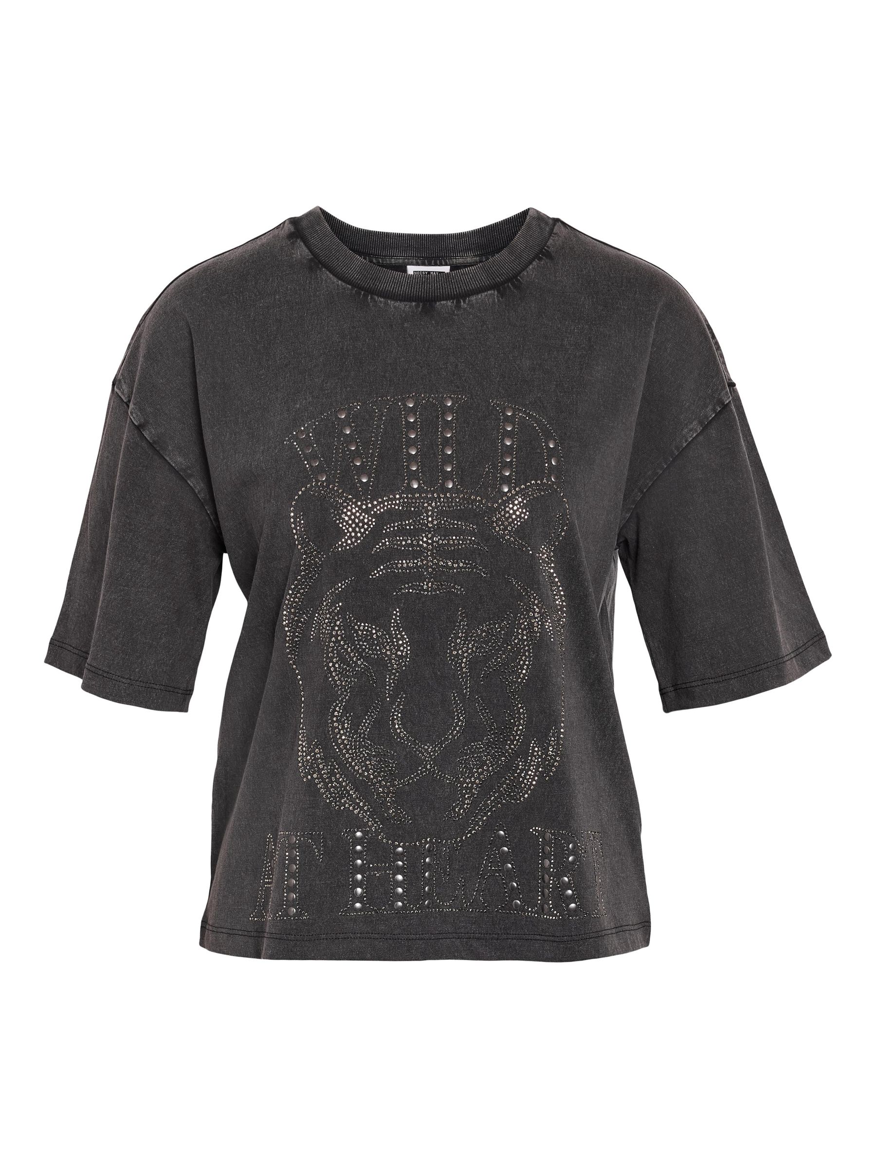 【限定品】Rhinestone T-Shirt Victorious Men's Rhinestone Cross & Painted Crosses T-Shirt