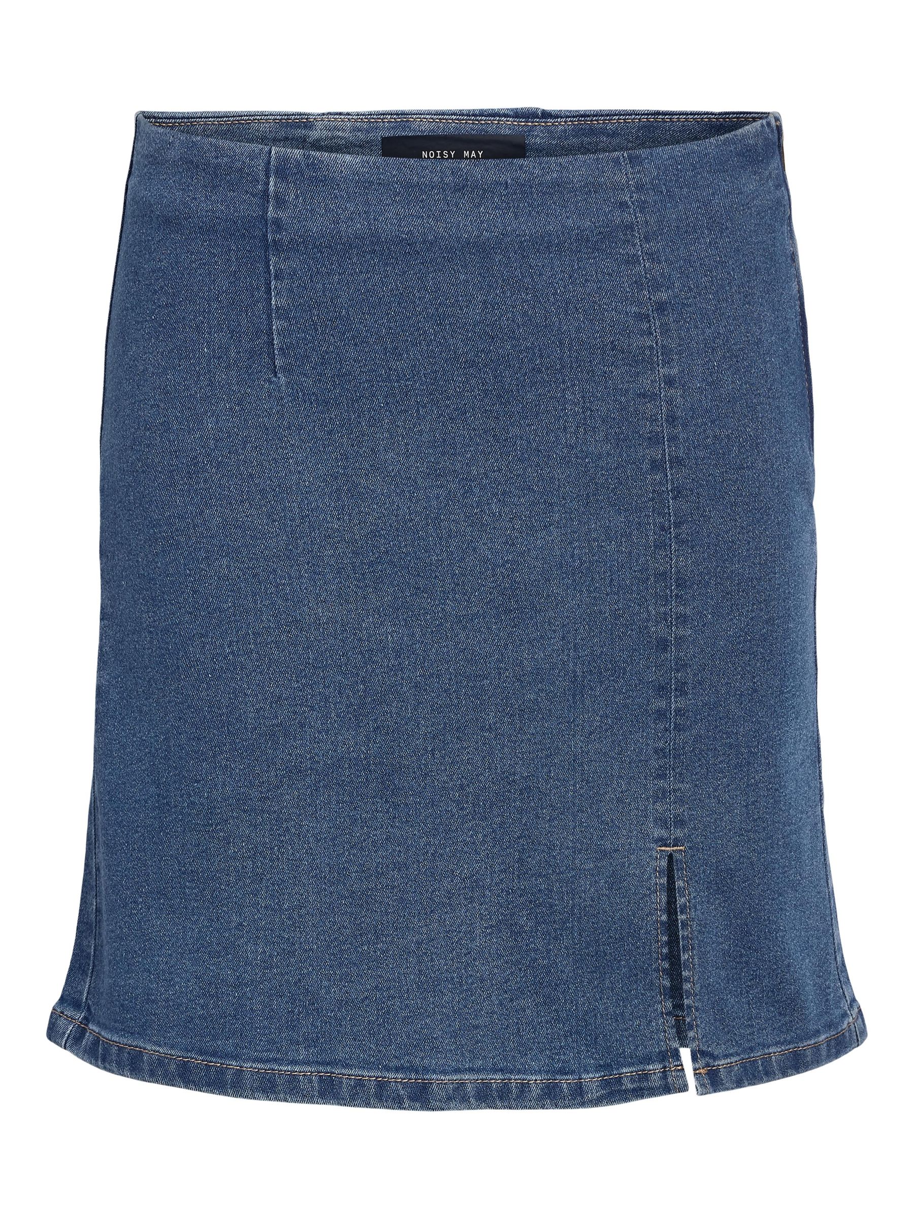 DENIM MINI SKIRT | Blue | NOISY MAY®