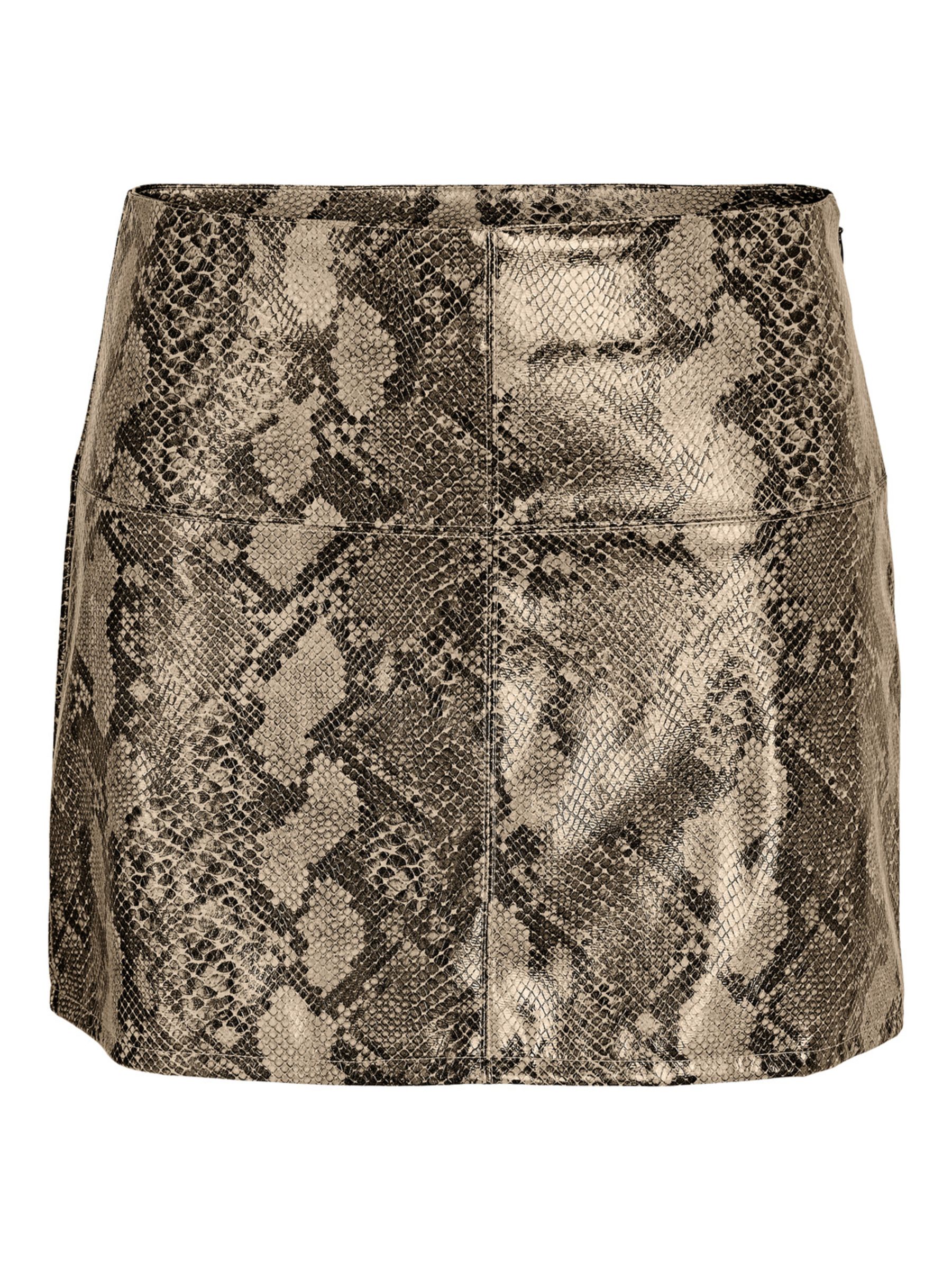 Slangenprint rok best sale