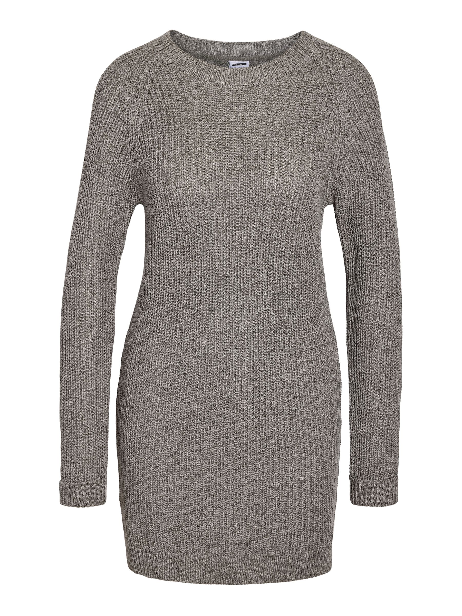 Grey SHORT KNITTED DRESS | Noisy May®