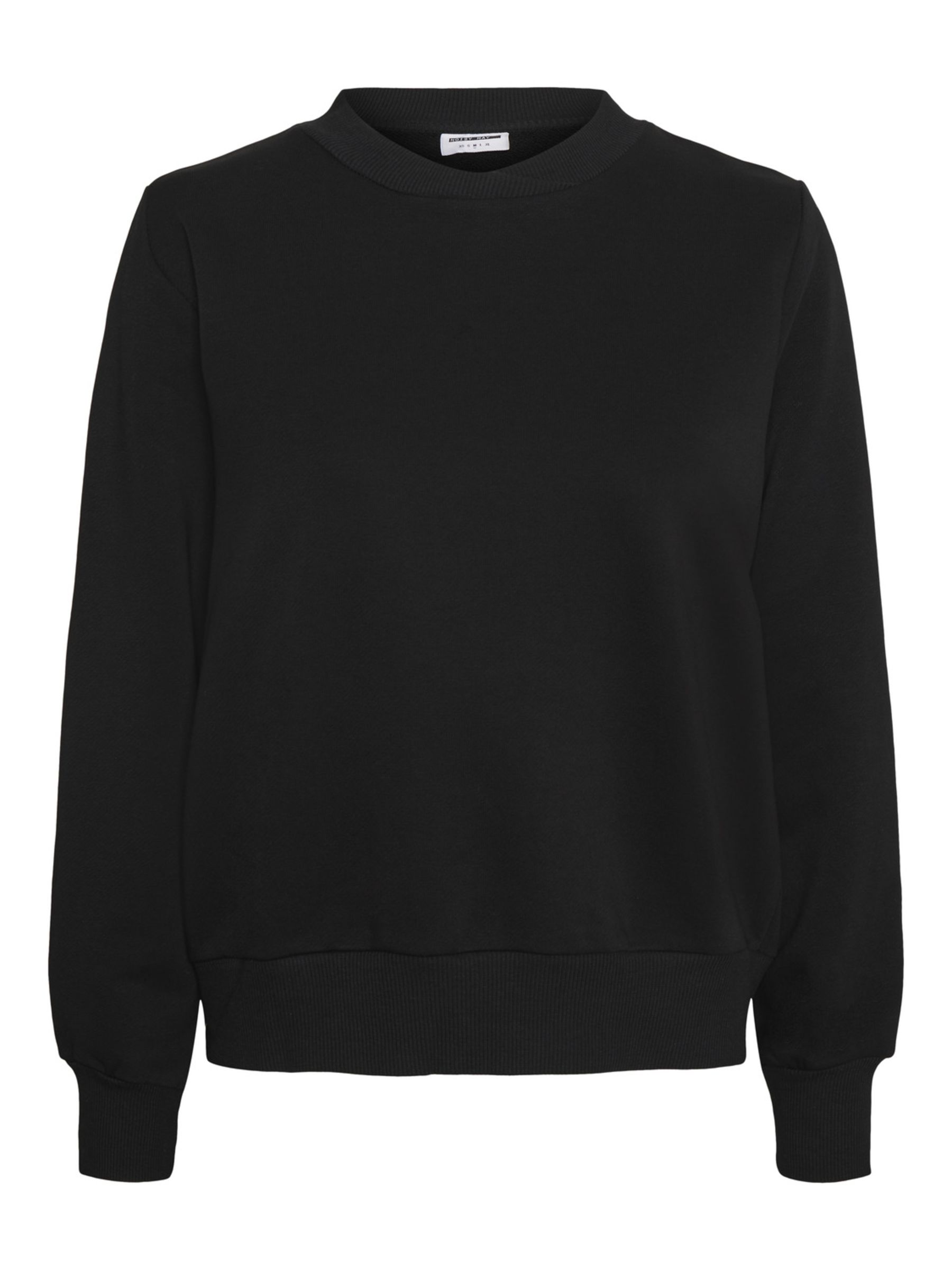 soft black sweatshirt