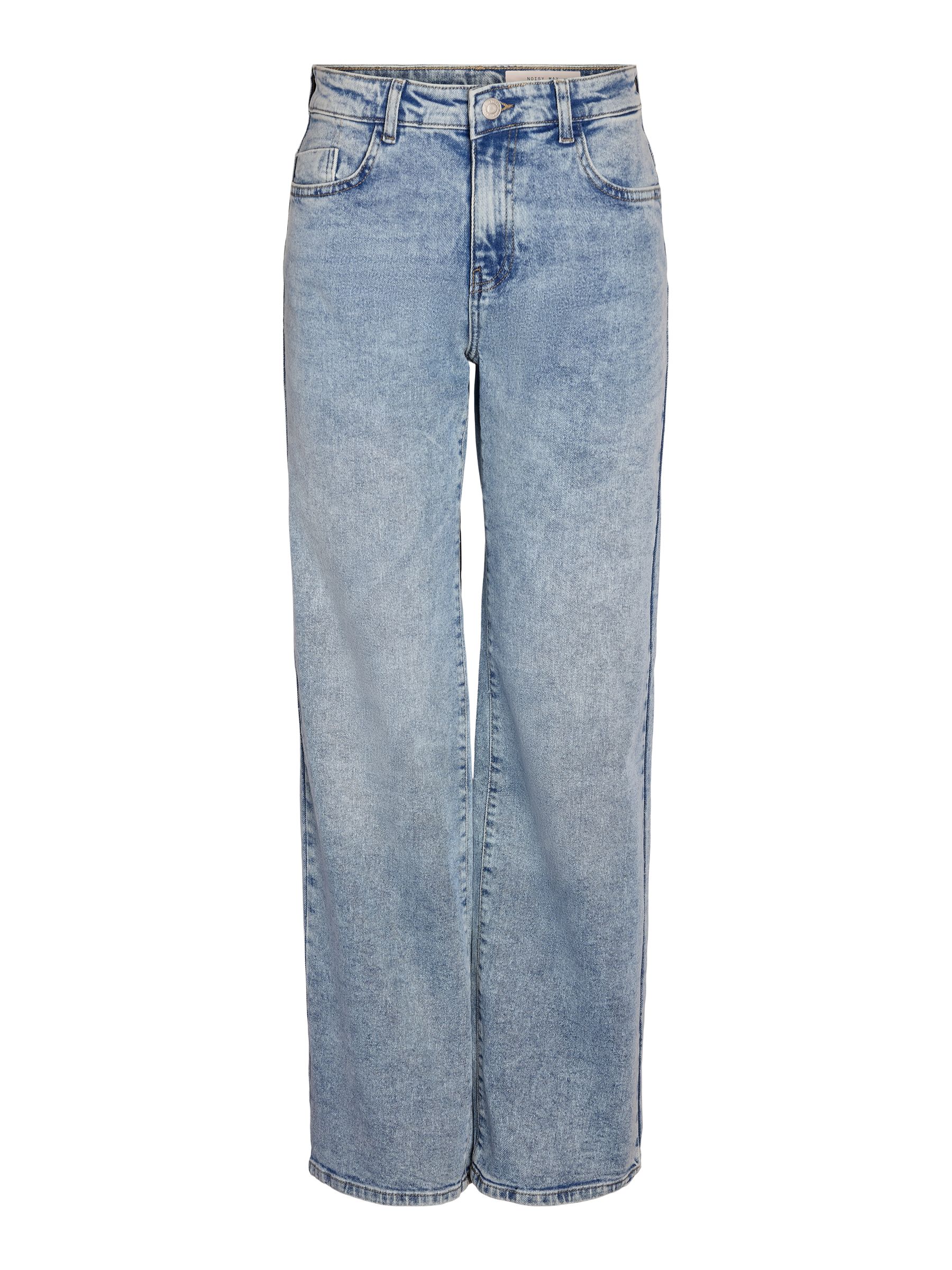 NMYOLANDA STRAIGHT FIT JEANS | Blue | NOISY MAY®