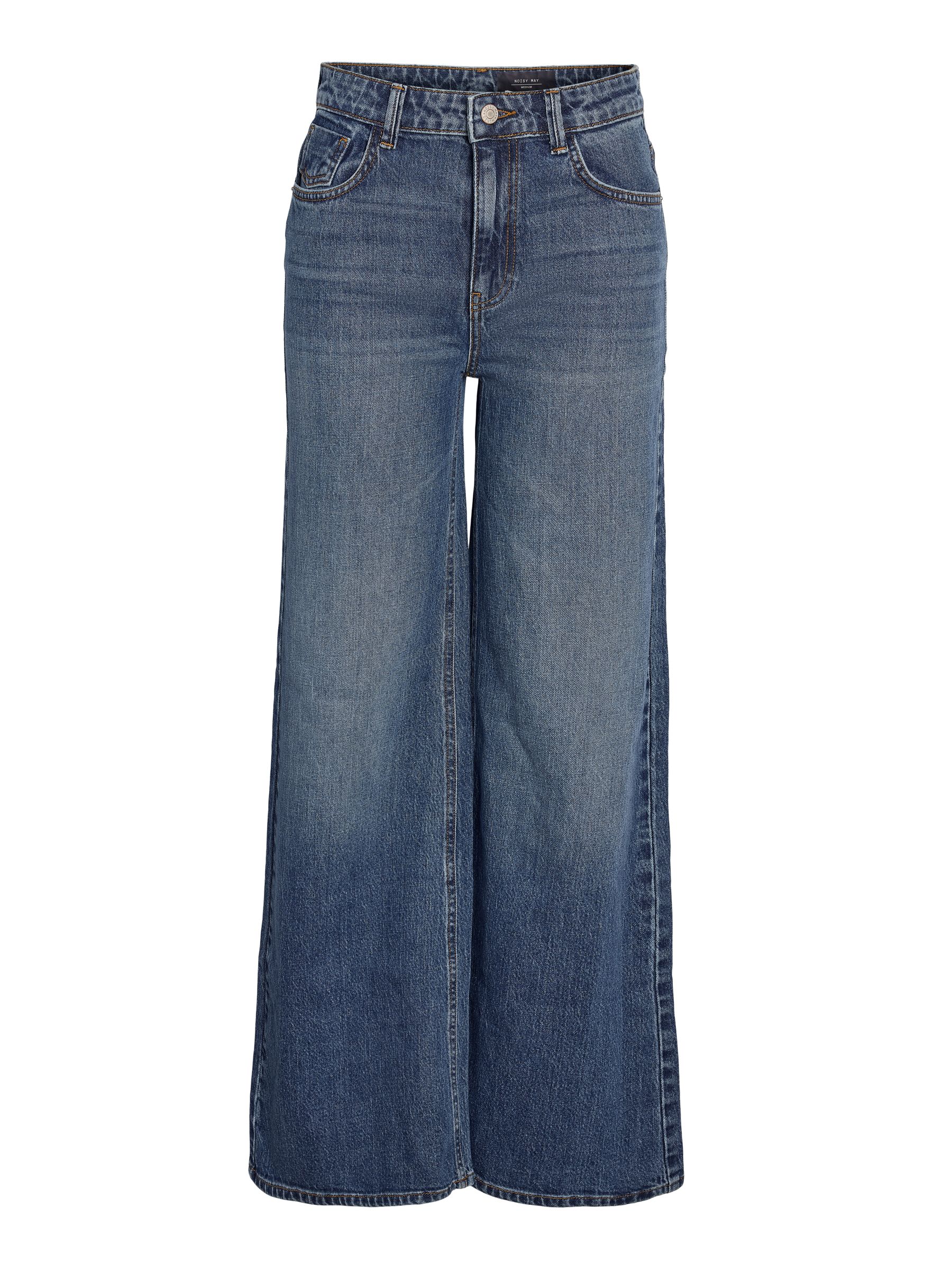 NMNELLIE WIDE FIT JEANS | Blue | NOISY MAY®