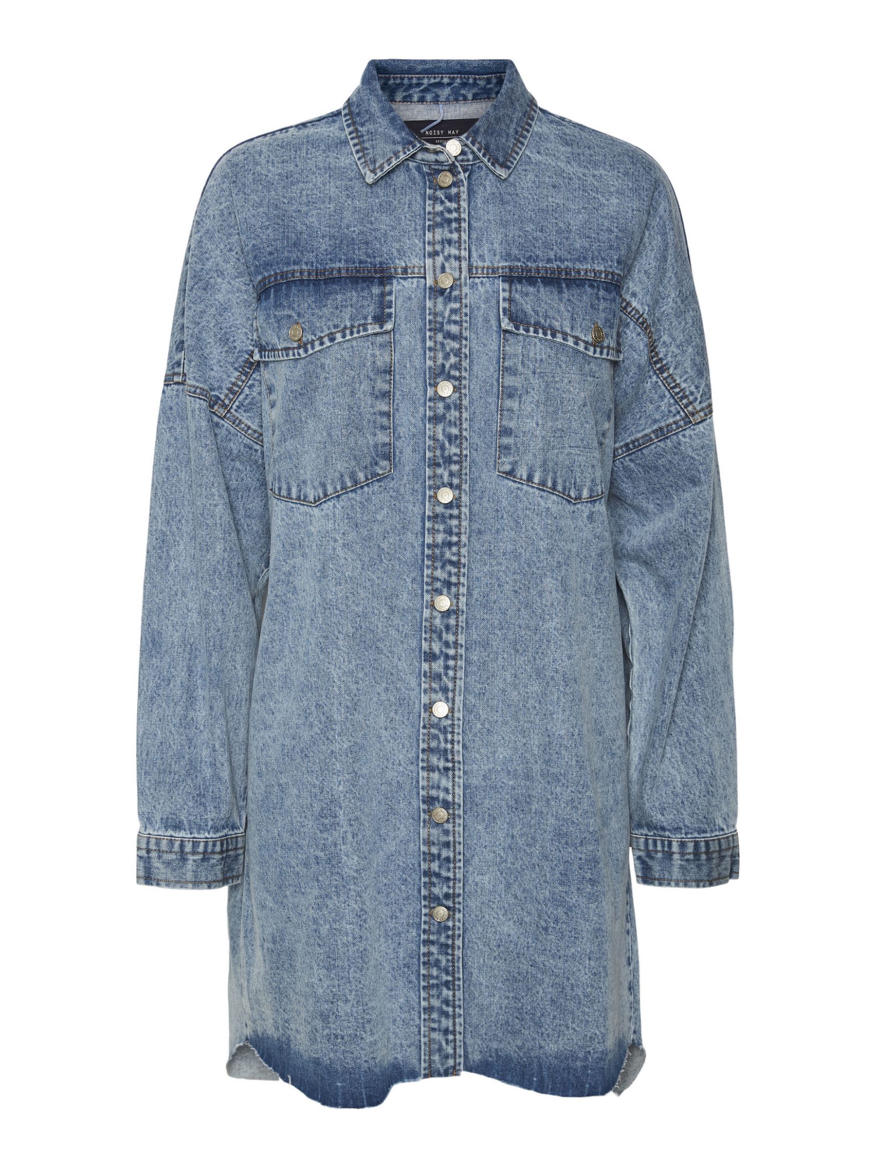 Long denim shirt | Noisy May