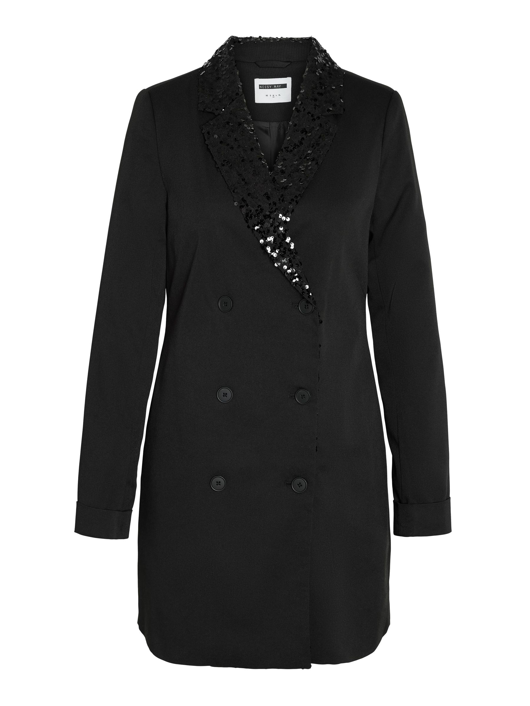 SEQUIN BLAZER DRESS Black NOISY MAY