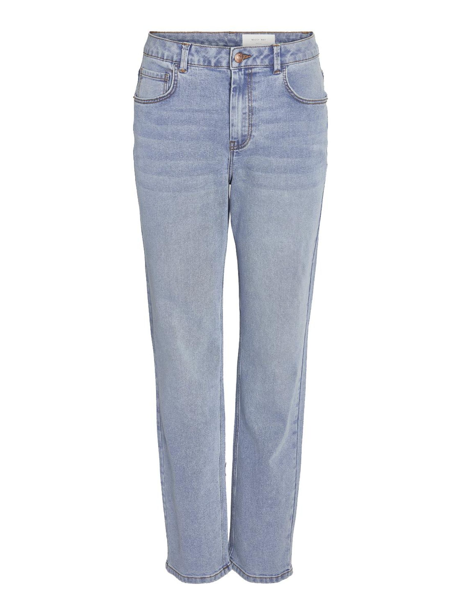 NMGUTHIE HIGH WAISTED STRAIGHT FIT JEANS