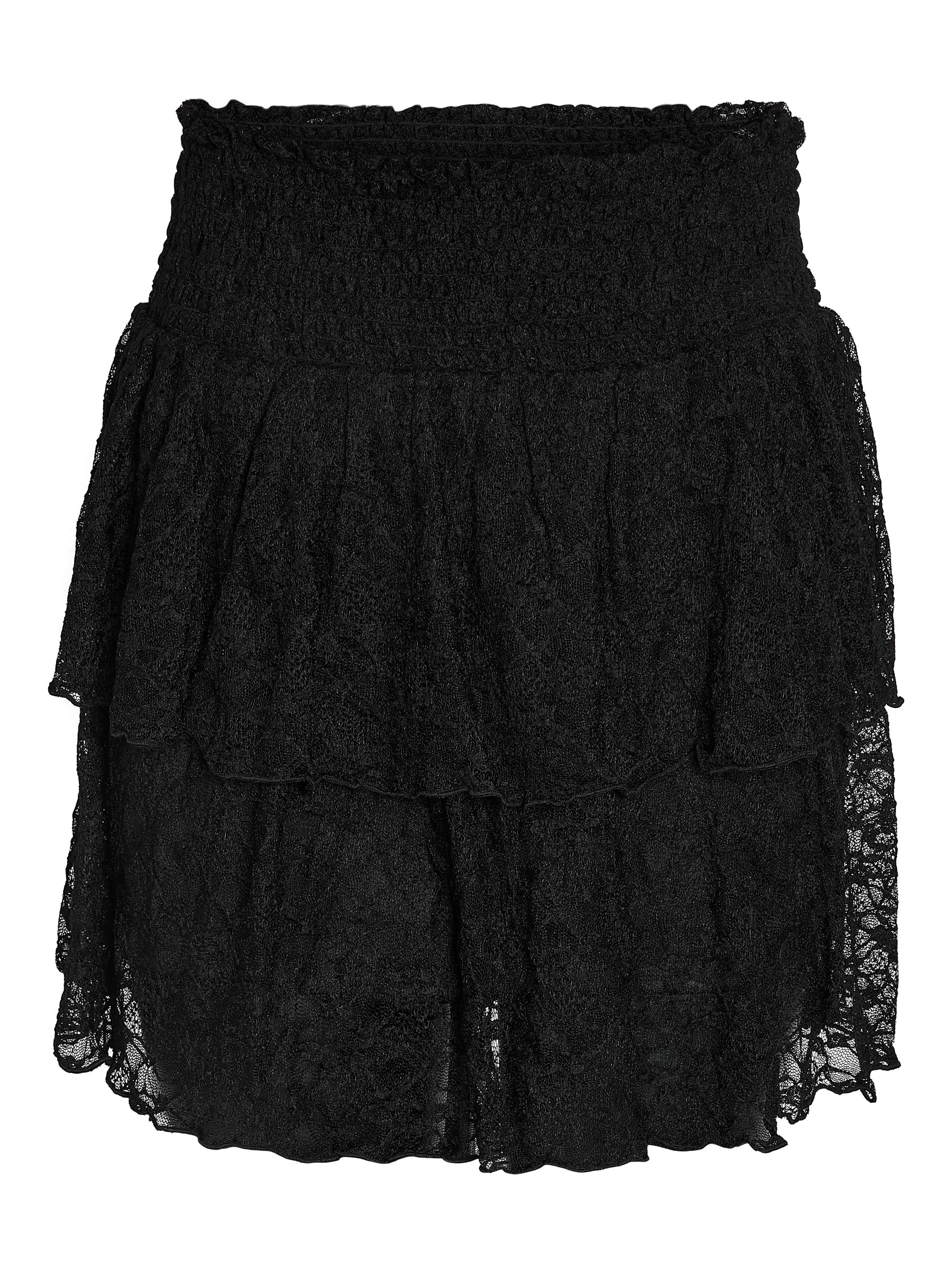 NMISABEL LACE MINI SKIRT | Black | NOISY MAY®