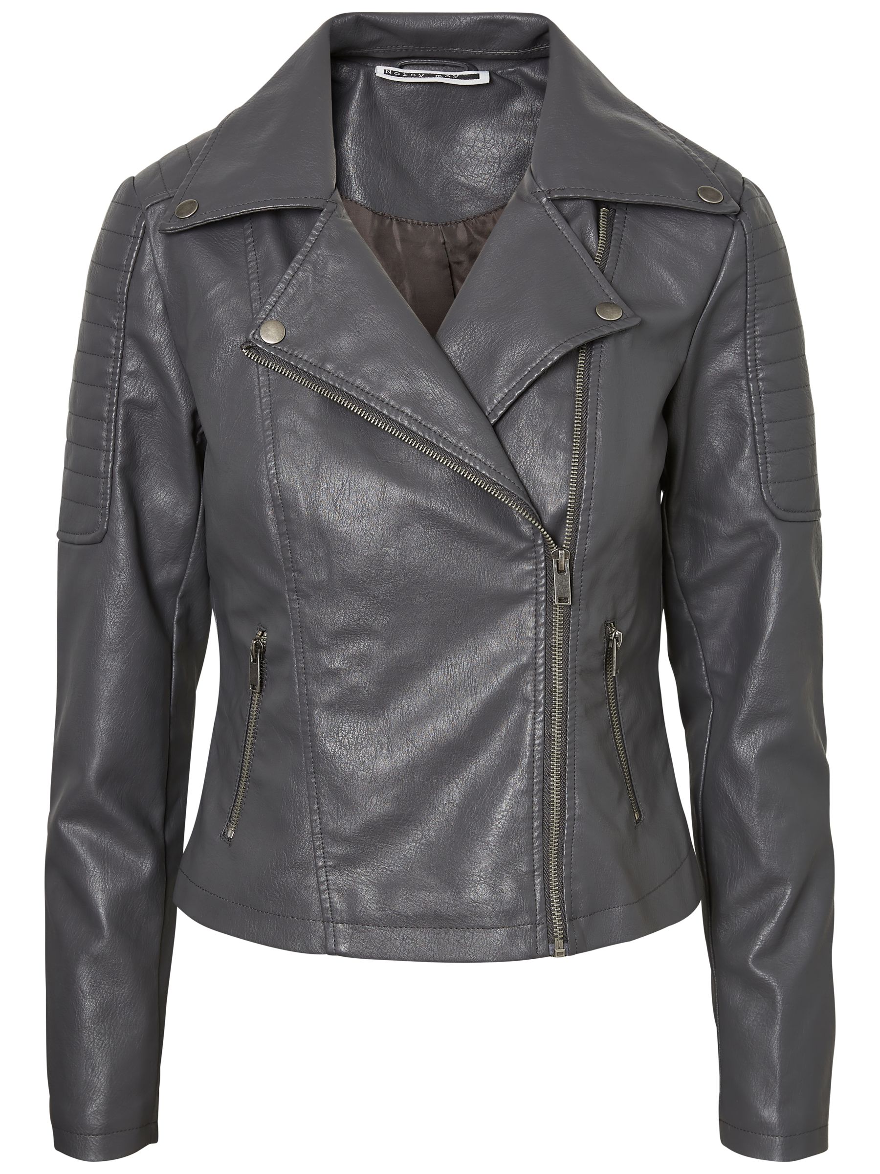 Leather-look jacket | Noisy May