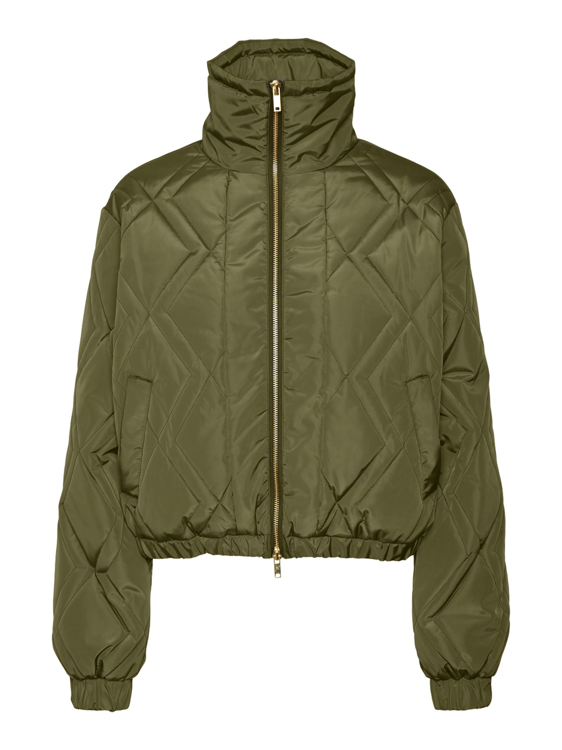 Short quilted jacket | Noisy May
