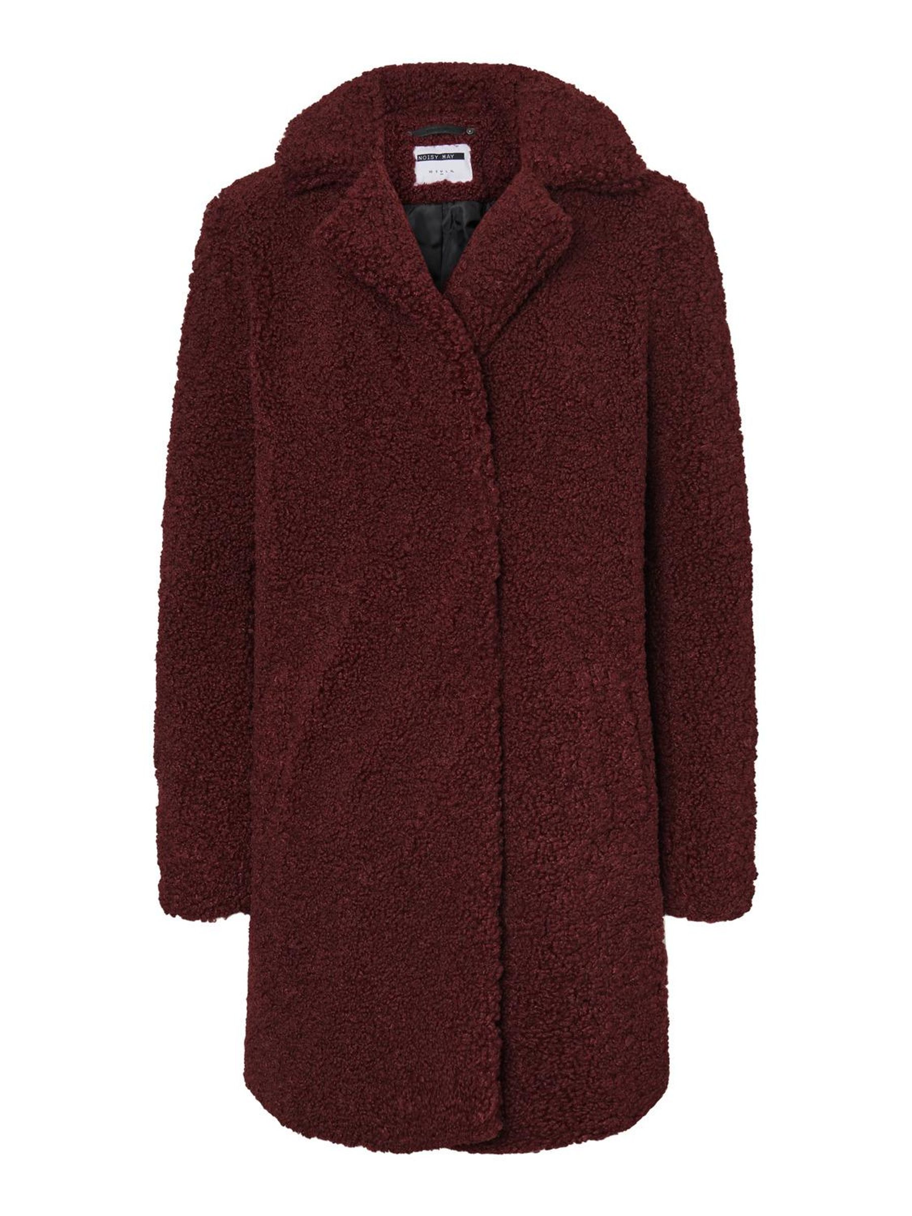 Purple TEDDY COAT | Noisy MayÂ®